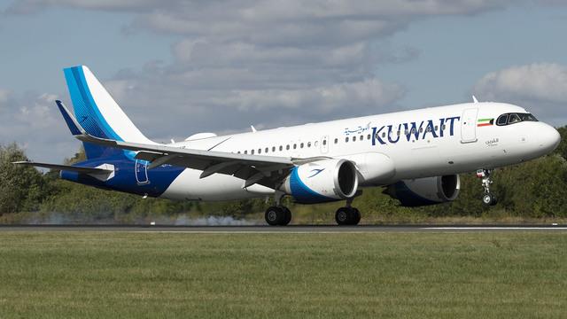 9K-AKP:Airbus A320:Kuwait Airways